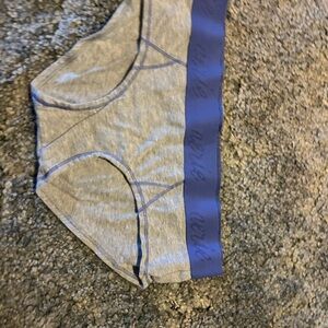 Aerie Gray and Blue Seamless Boybriefs
